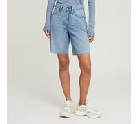 G-star Viktoria Bermuda Raw Edge Denim Shorts Bleu 26 Femme