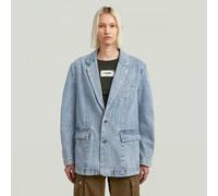 G-Star RAW Blazer Oversized Bleu clair M