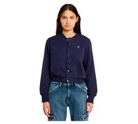 G-STAR RAW Bomber à Manches Longues Sweater, Bleu (Warm Sartho D25502-a613-c423), M Femme