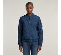 G-Star RAW Bomber Quilted Bleu moyen XS