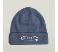 G-Star RAW Bonnet Originals Artwork Long Bleu moyen one size