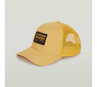 G-Star RAW Casquette Baseball Trucker Jaune one size