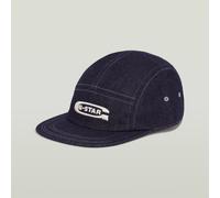 G-Star RAW Casquette Flat Brim 5 Panel Bleu foncé one size