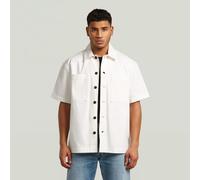 G-Star RAW Chemise Bowling 2-Pocket Regular légère Blanc M