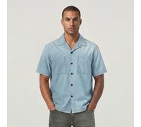 G-Star RAW Chemise Bowling 2-Pocket Regular légère Bleu clair L