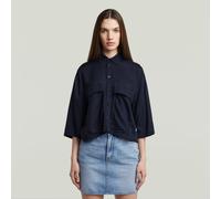 G-Star RAW Chemise Boxy Bleu foncé L