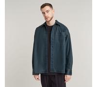 G-Star RAW Chemise Boxy Fit Bleu foncé L