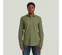 G-star Bristum 2.0 Slim Fit Long Sleeve Shirt Vert L Homme