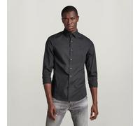 G-Star Homme Chemise Dressed Super Slim , Noir (dk black D17026-C271-6484), XS