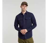 G-Star RAW Chemise Marine Slim Bleu foncé M