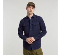 G-Star RAW Chemise Marine Slim Bleu foncé S