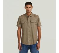 G-Star RAW Chemise Marine Slim Brun XL