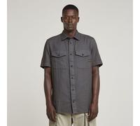 G-Star Homme Chemise Marine Slim , Gris (gs grey gd D19751-D454-C496), S