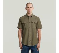 G-Star Homme Chemise Marine Slim , Vert (shamrock gd D19751-D454-B681), L