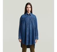 G-Star RAW Chemise Oversized Denim Evergreen Bleu moyen M