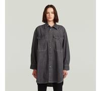 G-Star RAW Chemise Oversized Denim Evergreen Gris M