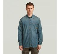 G-Star RAW Chemise Regular One Pocket Bleu clair XS