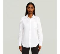 G-Star RAW Chemise Slim Poplin Long Sleeve Blanc XS
