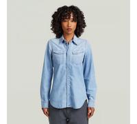 G-Star RAW Chemise Slim Western Bleu clair M