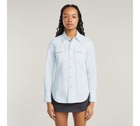 G-Star RAW Chemise Slim Western Bleu clair S
