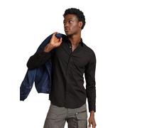 G-STAR RAW Chemise Uniform Slim Homme T-shirt, Noir (Dk Black D25176-d701-6484), XXL