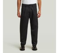 G-Star RAW Chino Pleated Loose Tapered Noir 34-32