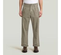 G-star Pleated Relaxed Chino Pants Beige 33 / 32 Homme
