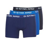 G-STAR RAW, Homme Lot De 3 Boxers Classiques, Multicolore (lt nassau blue/imperial blue/maz blue 2058-8528), S