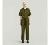 G-star Army Short Sleeve Jumpsuit Vert XL Femme