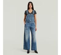 G-star Cinch Wide Leg Sleeveless Overall Bleu 2XS Femme