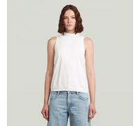 G-Star RAW Débardeur Open Back Knit Blanc L