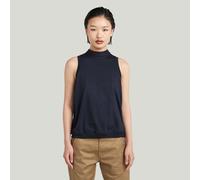 G-star Open Back Sleeveless T-shirt Bleu XS Femme