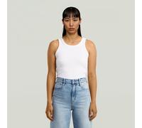 G-Star RAW Débardeur Ribbed Blanc XXS