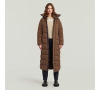 G-Star RAW Doudoune Whistler Long Brun XXS