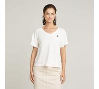 G-star Open Relaxed Short Sleeve V Neck T-shirt Blanc L Femme