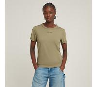 G-Star Femme Haut Embro G-Script Logo, Vert (ensis green D26069-D975-6057), M