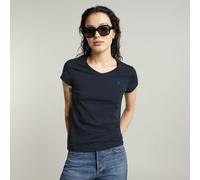 G-star Eyben Slim V T 2.0 Short Sleeve T-shirt Bleu L Femme