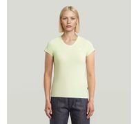 G-Star RAW Haut Eyben Slim V-Neck 2.0 Vert XS