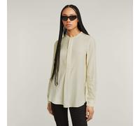 G-Star RAW Haut Half Placket Blanc XXS