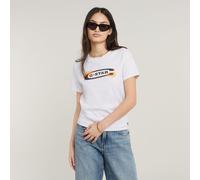 G-Star RAW Haut Old Skool Logo Blanc S