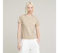 G-Star RAW Haut Overdyed Front Seam Beige S