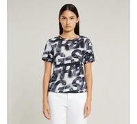 G-Star RAW Haut Sprayed Letters Multi couleur XXS