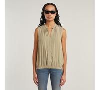 G-Star RAW Haut Stand Up Collar Beige M