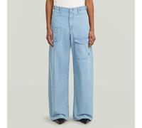 G-Star RAW Jean Belted Cargo Loose Bleu clair 26-32