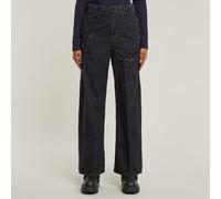 G-Star RAW Jean Cargo Loose à ceinture Noir 27-28