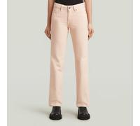 G-Star Femme Jean G-Low Straight, Rose (peach puree gd coated D26163-D300-H153), 32W / 32L
