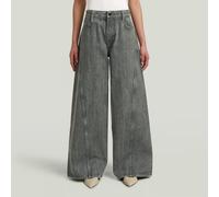 G-star Helyx 3d Cinch Wide Leg Jeans Gris 28 / 32 Femme
