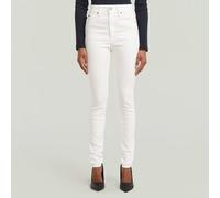 G-Star RAW Jean Kafey Ultra High Skinny Blanc 30-32