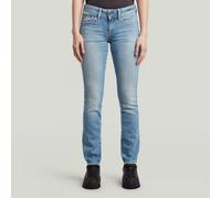 G-Star Femme Jean Midge Slim Straight, Bleu (sun faded summer sky D26424-D441-H099), 28W / 32L