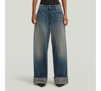 G-star Roxx Wide Leg Jeans Bleu 26 / 28 Femme